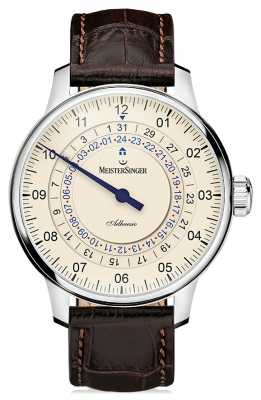 MeisterSinger Mens Classic Plus Adhaesio Automatic Ivory AD903 MeisterSinger Mens Classic Plus Adhaesio Automatic Ivory AD903
