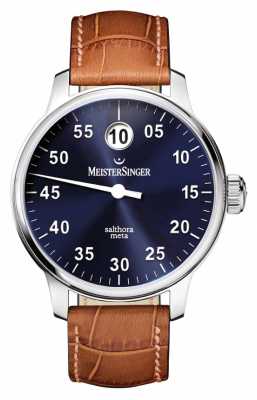 MeisterSinger Mens Classic Plus Salthora Meta Auto Sunburst Blue SAM908 MeisterSinger Mens Classic Plus Salthora Meta Auto Sunburst Blue SAM908