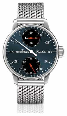 MeisterSinger Mens Classic Plus Singulator Hand Wound Sunburst Anthracite ED.SIM107 MeisterSinger Mens Classic Plus Singulator Hand Wound Sunburst Anthracite ED.SIM107