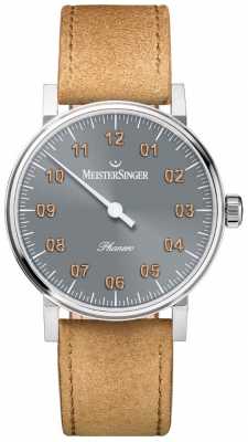 MeisterSinger Mens Form And Style Phanero Handwound Sunburst Anthracite PH307G MeisterSinger Mens Form And Style Phanero Handwound Sunburst Anthracite PH307G