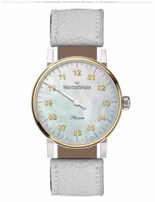MeisterSinger Unisex Form And Style Phanero Hand Wound Mother Of Pearl PVD PHM1G MeisterSinger Unisex Form And Style Phanero Hand Wound Mother Of Pearl PVD PHM1G