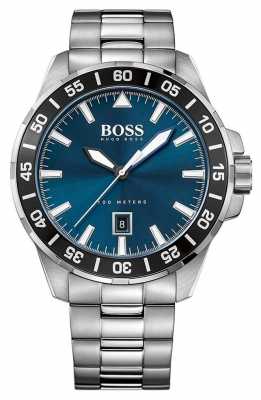 Hugo Boss Mens Stainless Steel Blue Dial 1513230 Hugo Boss Mens Stainless Steel Blue Dial 1513230
