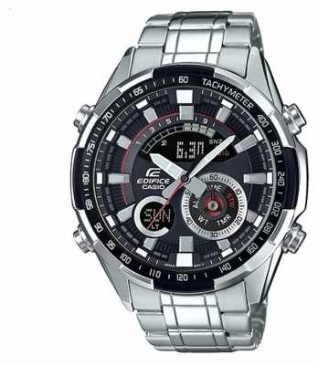 Casio Edifice Watch With Tachymeter ERA-600D-1AVUEF Casio Edifice Watch With Tachymeter ERA-600D-1AVUEF