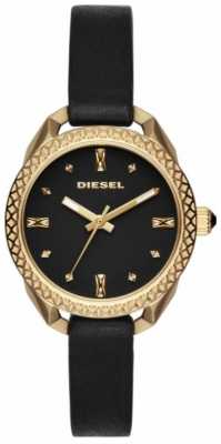 Diesel Ladies Shawty Black And Gold Watch DZ5547 Diesel Ladies Shawty Black And Gold Watch DZ5547