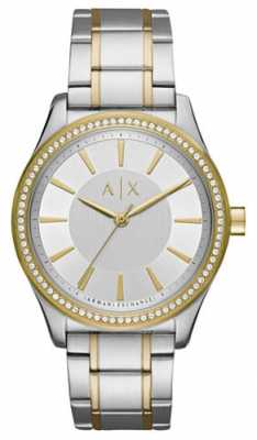 Armani Exchange Ladies Nicolette Two Tone Watch AX5446 Armani Exchange Ladies Nicolette Two Tone Watch AX5446