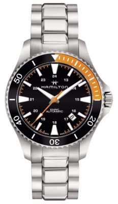 Hamilton Mens Khaki Navy Scuba Automatic Steel H82305131 Hamilton Mens Khaki Navy Scuba Automatic Steel H82305131