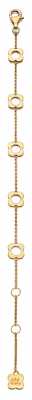 Orla Kiely FLORA Gold Plated Sterling Silver Cut Out Flower B4848 Orla Kiely FLORA Gold Plated Sterling Silver Cut Out Flower B4848