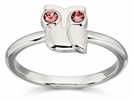 Orla Kiely ANIMAL STORIES Sterling Silver Owl Ring R3494-58 Orla Kiely ANIMAL STORIES Sterling Silver Owl Ring R3494-58