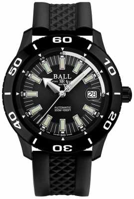 Ball Watch Company Fireman NECC PVD Case Black Rubber Strap DM3090A-P4J-BK Ball Watch Company Fireman NECC PVD Case Black Rubber Strap DM3090A-P4J-BK