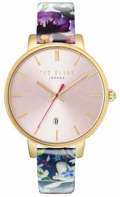 Ted Baker Womans Kate Floral Strap Pink Dial TE10031542 Ted Baker Womans Kate Floral Strap Pink Dial TE10031542