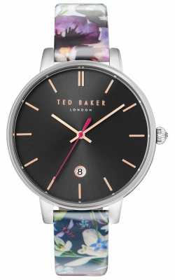 Ted Baker Womans Kate Floral Strap Black Dial TE10031549 Ted Baker Womans Kate Floral Strap Black Dial TE10031549