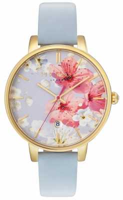 Ted Baker Womans Kate Floral Dial Blue TE10031546 Ted Baker Womans Kate Floral Dial Blue TE10031546