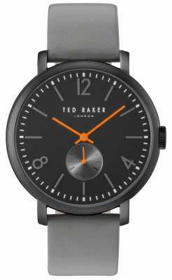 Ted Baker Mens Oliver 42mm Grey Strap Black Case TE10031517 Ted Baker Mens Oliver 42mm Grey Strap Black Case TE10031517