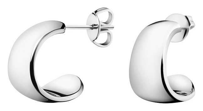 Calvin Klein Womans Informal Silver Earrings KJ6GME000100 Calvin Klein Womans Informal Silver Earrings KJ6GME000100