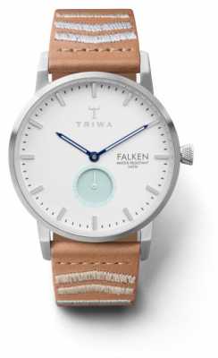 Triwa Unisex Wave Falken Embroidered Tan Classic FAST114-CL010612 Triwa Unisex Wave Falken Embroidered Tan Classic FAST114-CL010612