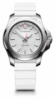 Victorinox Swiss Army Womans I.N.O.X V White Rubber 241769 Victorinox Swiss Army Womans I.N.O.X V White Rubber 241769