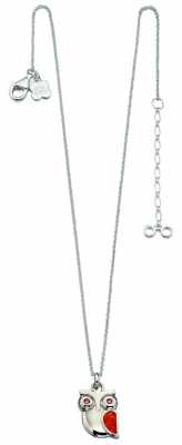 Orla Kiely Womans Sterling Silver Òwl Necklace N4035 Orla Kiely Womans Sterling Silver Òwl Necklace N4035