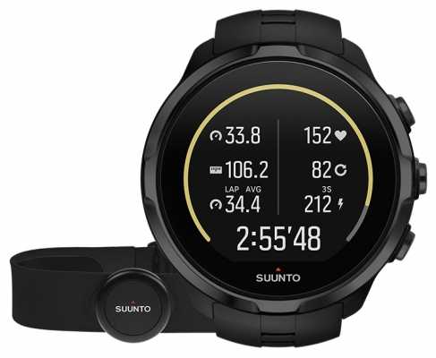 Suunto Spartan Sport Wrist HR All Black With Belt SS023364000 Suunto Spartan Sport Wrist HR All Black With Belt SS023364000