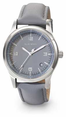 Elliot Brown Womans Kimmeridge Grey Dark Grey Leather Strap 405-004-L56 Elliot Brown Womans Kimmeridge Grey Dark Grey Leather Strap 405-004-L56