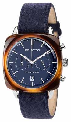 Briston Unisex Clubmaster Diver Tortoise Shell Acetate Auto Navy 17642.SA.TD.15.NNB Briston Unisex Clubmaster Diver Tortoise Shell Acetate Auto Navy 17642.SA.TD.15.NNB