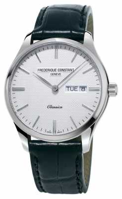 Frederique Constant Mens Classics Quartz Black Leather Strap White Dial FC-225ST5B6 Frederique Constant Mens Classics Quartz Black Leather Strap White Dial FC-225ST5B6