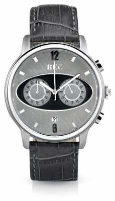 REC Mark 1 M2 Chronograph Grey Leather Strap M2 REC Mark 1 M2 Chronograph Grey Leather Strap M2