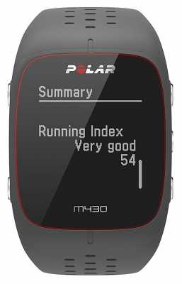 Polar M430 Grey Rubber Sports Watch 90064404 Polar M430 Grey Rubber Sports Watch 90064404