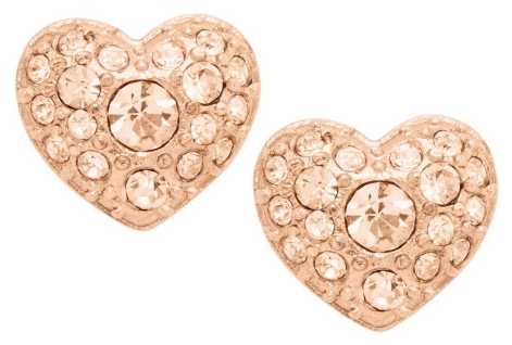 Fossil Womans Vintage Motifs Rose Gold Toned Earrings JF01151791 Fossil Womans Vintage Motifs Rose Gold Toned Earrings JF01151791