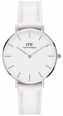 Daniel Wellington Classic Petite Bondi 32mm White Leather Strap DW00100189 Daniel Wellington Classic Petite Bondi 32mm White Leather Strap DW00100189