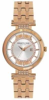 Kenneth Cole Womans Transparency Dial Rose Gold Stainless Steel Strap KC15005004 Kenneth Cole Womans Transparency Dial Rose Gold Stainless Steel Strap KC15005004