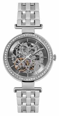 Kenneth Cole Womans Automatic Silver Skeleton Dial Silver Bracelet KC15107004 Kenneth Cole Womans Automatic Silver Skeleton Dial Silver Bracelet KC15107004