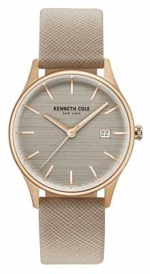 Kenneth Cole Womans Brown Dial Brown Leather Strap KC15109003 Kenneth Cole Womans Brown Dial Brown Leather Strap KC15109003