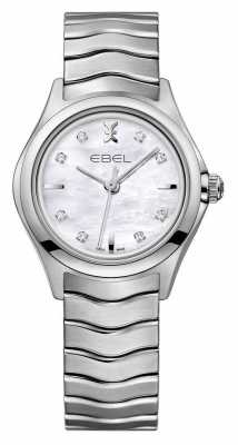 EBEL Wave Womens Stainless Steel Watch 1216193 EBEL Wave Womens Stainless Steel Watch 1216193