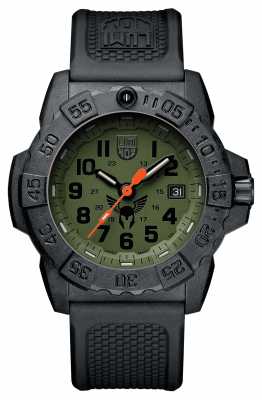 Luminox Navy Seal 3500 Black Out Black PU Strap XS.3501.BO Luminox Navy Seal 3500 Black Out Black PU Strap XS.3501.BO