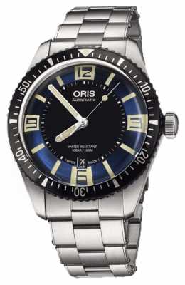 Oris Divers Sixty-five Automatic Stainless Steel Blue Dial 01 733 7707 4035-07 8 20 18 Oris Divers Sixty-five Automatic Stainless Steel Blue Dial 01 733 7707 4035-07 8 20 18