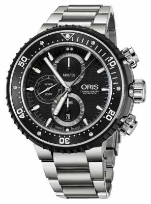 Oris Prodiver 1000m Automatic Chronograph Stainless Steel 01 774 7727 7154-SET Oris Prodiver 1000m Automatic Chronograph Stainless Steel 01 774 7727 7154-SET