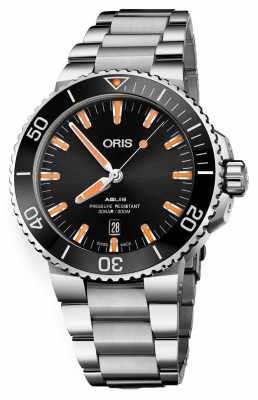 Oris Aquis Date Automatic Stainless Steel Black Dial 01 733 7730 4159-07 8 24 05PEB Oris Aquis Date Automatic Stainless Steel Black Dial 01 733 7730 4159-07 8 24 05PEB