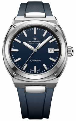 Dreyfuss Mens 1953 Automatic Chronometer Dark Blue DGS00154/05 Dreyfuss Mens 1953 Automatic Chronometer Dark Blue DGS00154/05