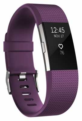 Fitbit Charge 2 - Plum, Small FB407SPMS-EU Fitbit Charge 2 - Plum, Small FB407SPMS-EU