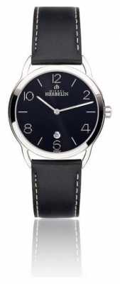 Michel Herbelin Womens Equinox Black Strap Watch 16977/14N Michel Herbelin Womens Equinox Black Strap Watch 16977/14N