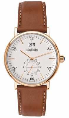 Michel Herbelin Mens Inspiration Chronograph Watch 18247/PR11GO Michel Herbelin Mens Inspiration Chronograph Watch 18247/PR11GO