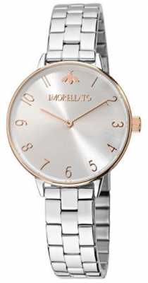 Morellato Womens Ninfa Rose Gold Detail Watch R0153141504 Morellato Womens Ninfa Rose Gold Detail Watch R0153141504