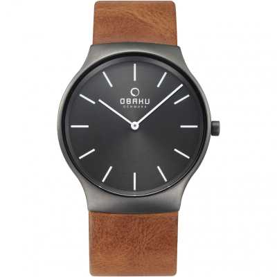 Obaku Rolig Guntan Grey Case V178GXUURZ Obaku Rolig Guntan Grey Case V178GXUURZ