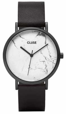 CLUSE La Roche Black Case Marble Dial/black Strap CL40002 CLUSE La Roche Black Case Marble Dial/black Strap CL40002