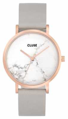 CLUSE La Roche Rose Gold Case Marble Dial/grey Strap CL40005 CLUSE La Roche Rose Gold Case Marble Dial/grey Strap CL40005