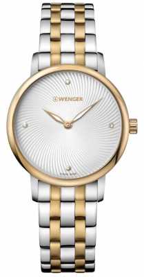Wenger womens Urban Donissima Two Tone Pvd Watch 01.1721.104 Wenger womens Urban Donissima Two Tone Pvd Watch 01.1721.104