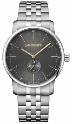 Wenger mens Urban Classic Steel Bracelet watch 01.1741.106 Wenger mens Urban Classic Steel Bracelet watch 01.1741.106