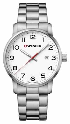 Wenger mens Avenue Stainless Steel Bracelet Watch 01.1641.104 Wenger mens Avenue Stainless Steel Bracelet Watch 01.1641.104