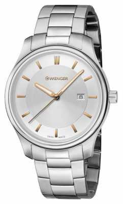 Wenger womens City Classic Stainless Steel Watch 01.1421.105 Wenger womens City Classic Stainless Steel Watch 01.1421.105