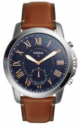 Fossil Q Grant Hybrid Smartwatch Light Brown Leather FTW1122 Fossil Q Grant Hybrid Smartwatch Light Brown Leather FTW1122